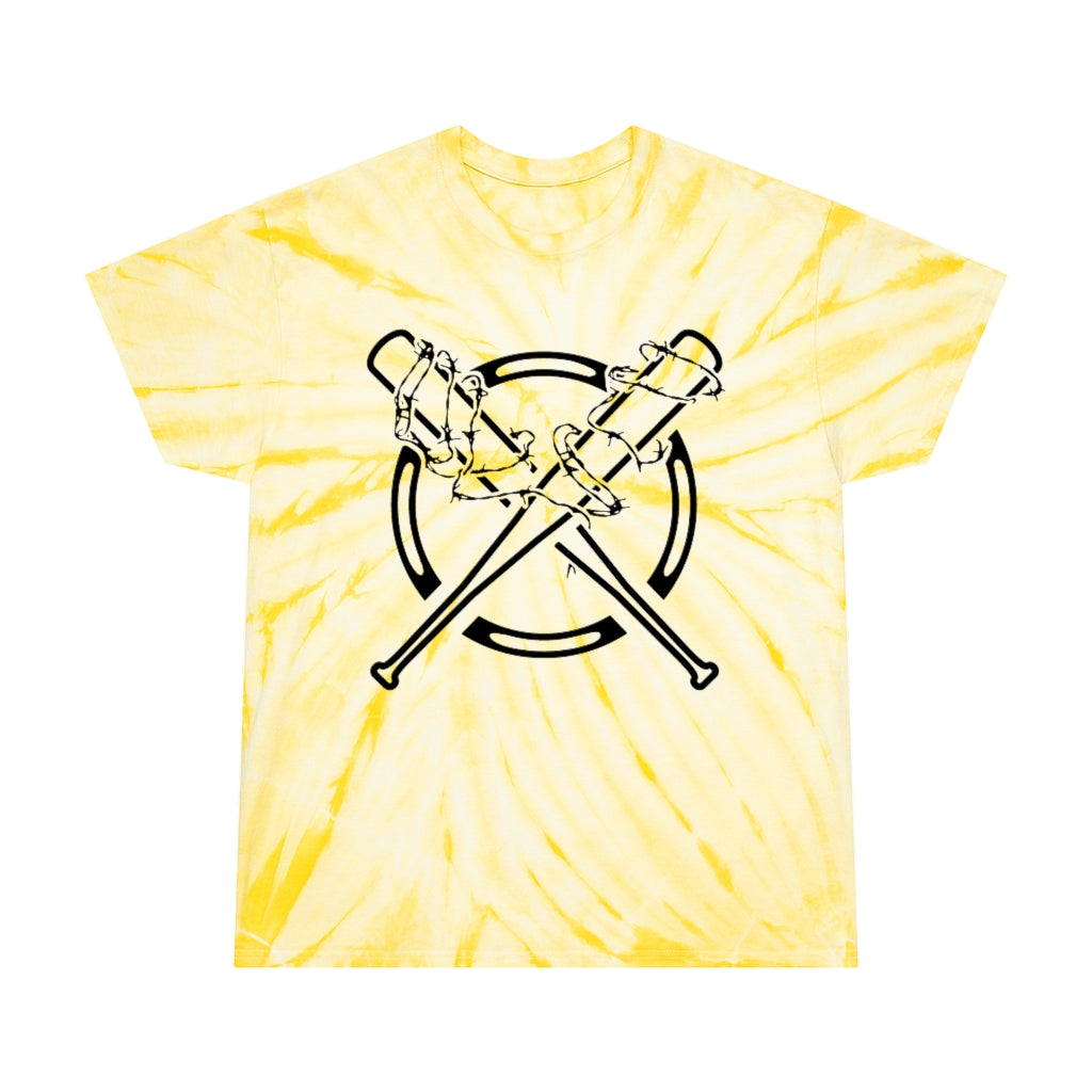 Barbed Wire Bats Cyclone Tie-Dye T-Shirt