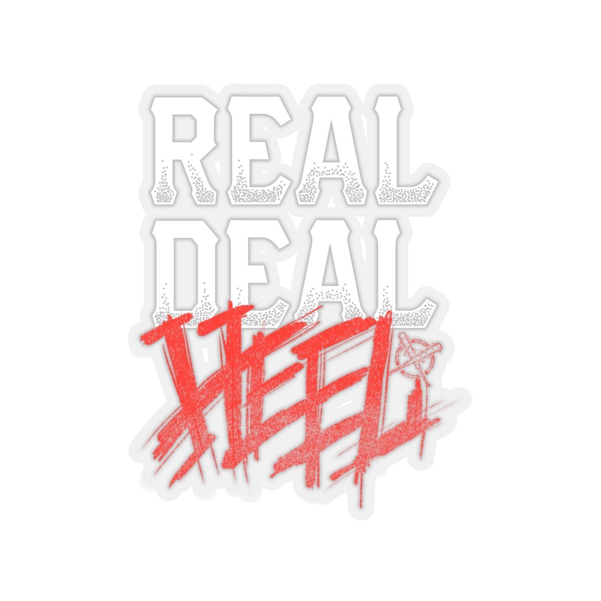 Real Deal Heel Kiss-Cut Stickers