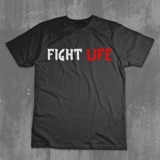 FIGHT LIFE Logo T-Shirt