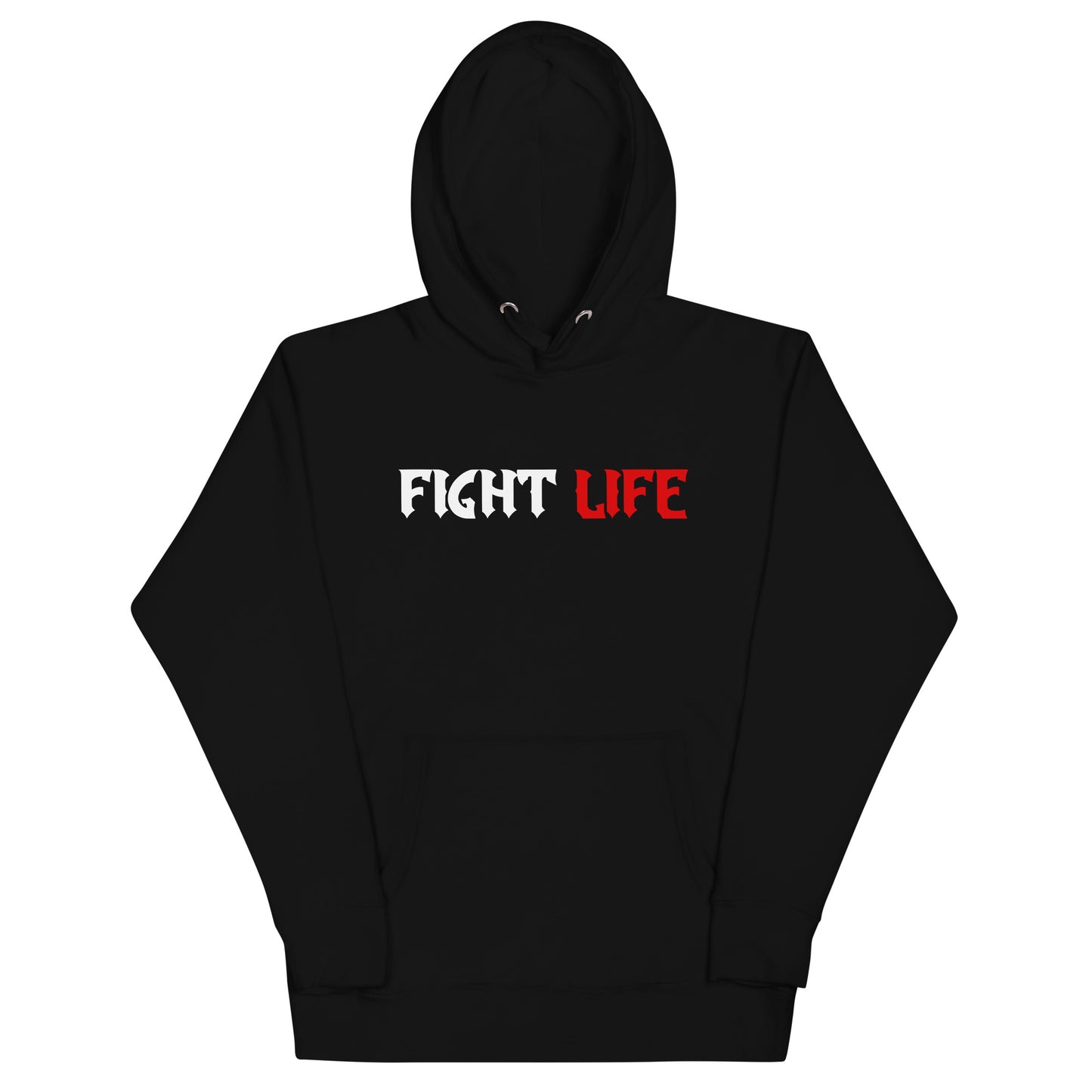Fight Life Logo Unisex Hoodie
