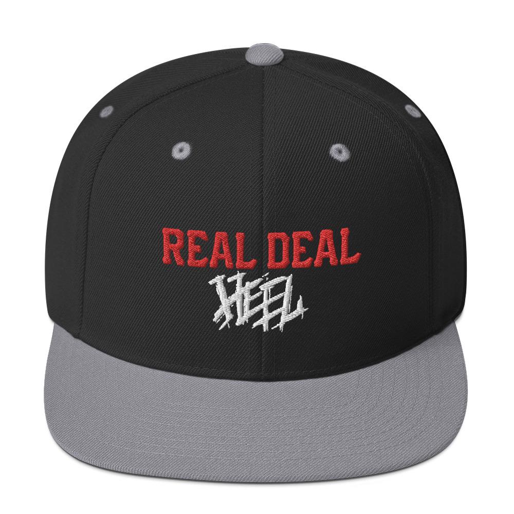 Real Deal Heel Snapbacks Red/White (Multiple Styles)