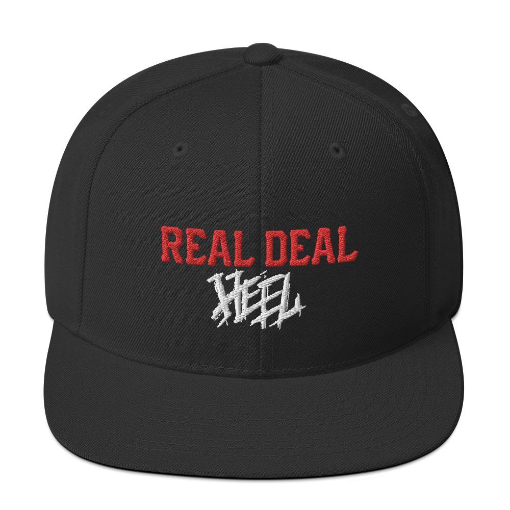 Real Deal Heel Snapbacks Red/White (Multiple Styles)