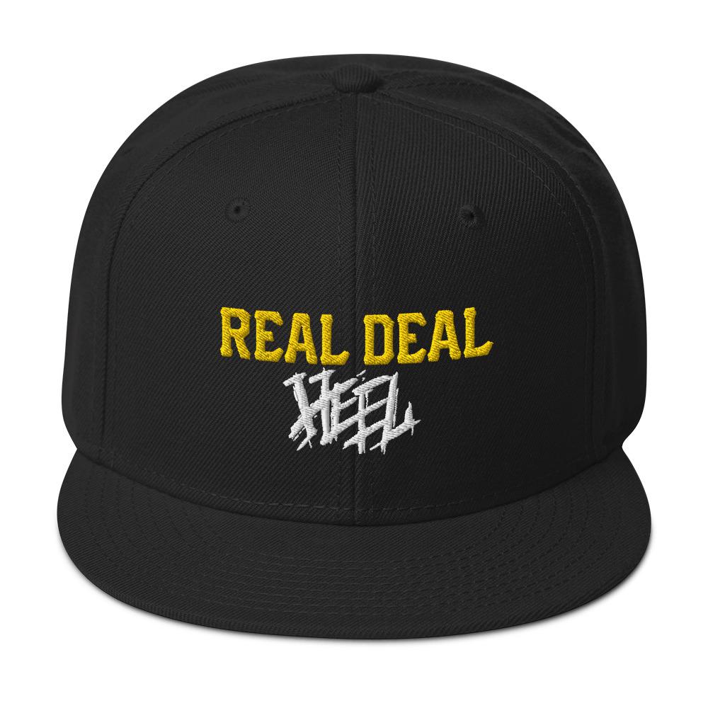 Real Deal Heel Snapbacks Yellow/White (Multiple Styles)