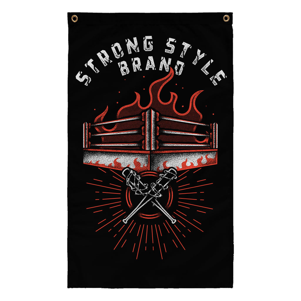 "Ring of Fire" Flag - Strong Style Brand